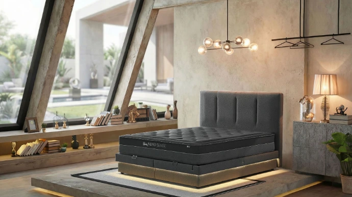 Bellona Bett mit Matratze