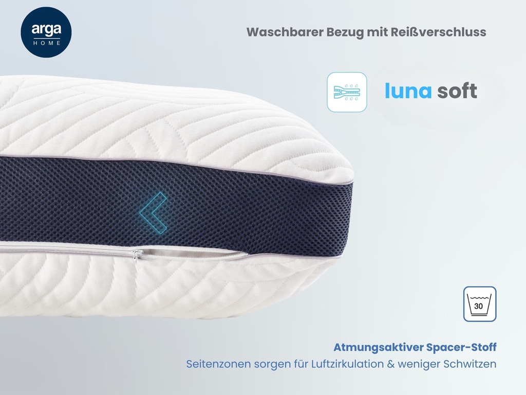 AH Luna Soft – Komfort-Nackenkissen	