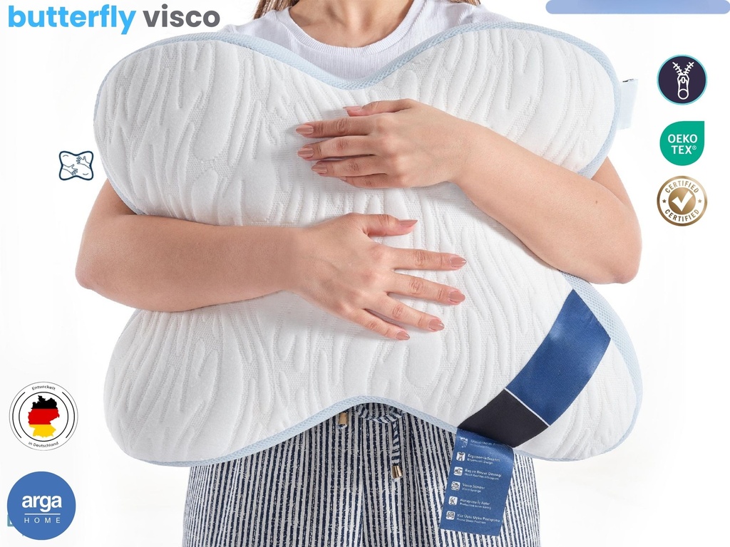 AH Butterfly Visco – Seitenschläferkissen