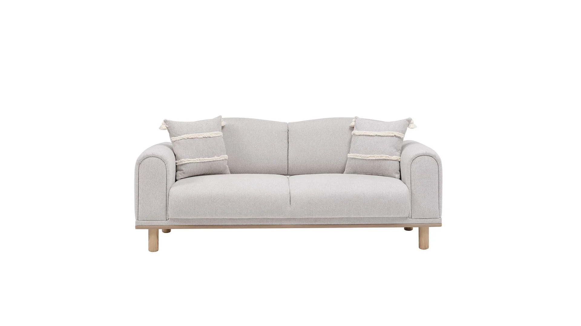 [20BHS2D00400001] B2 BOHEEMS IKILI YATAKLI-0EOJ-YEDI TEPE KREM KOMBIN/0EOJ-YEDI TEPE KREM KOMBIN/0CCX-VILZA AHSAP DERI/AAMS-MESE AYAK/ 