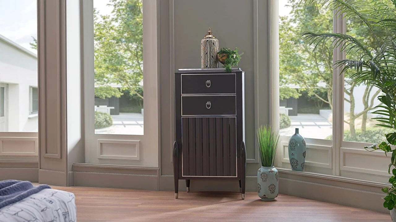 [22GTA2101ZEXZ] PN GRAVITA  SIFONYER PRADA GRI/TEKSTIL DESE