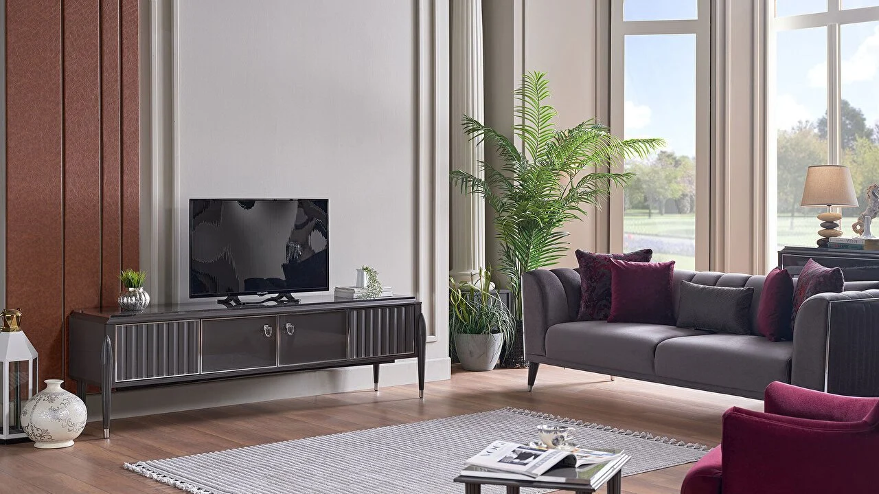 PN GRAVITA  TV SEHPASI PRADA GRI/TEKSTIL DE