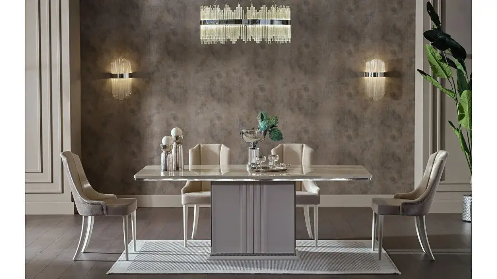 PN GRAVITA YEMEK MASASI/PRADA GRI