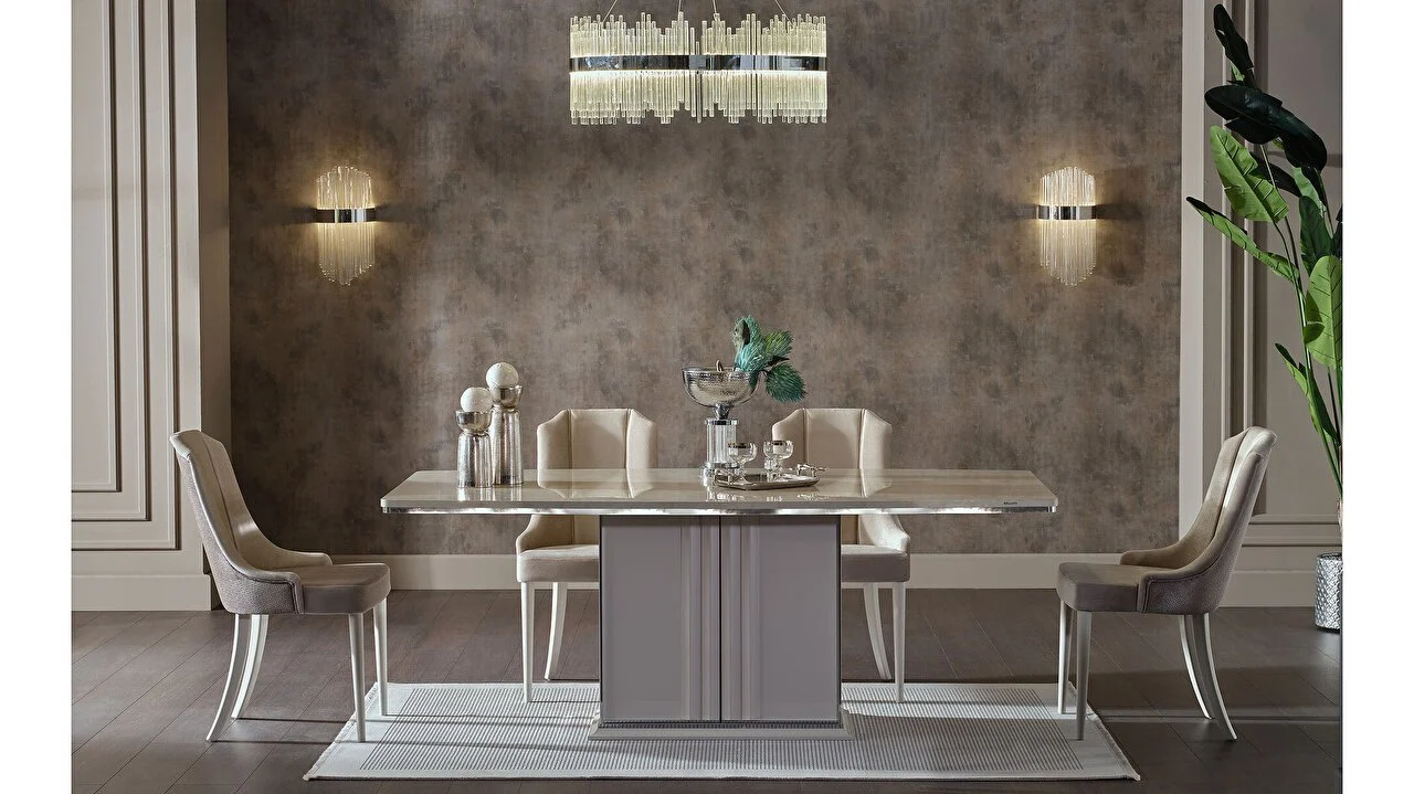 [22GTA3150FS2B] PN GRAVITA  YEMEK MASASI FILDISI/GRV.MERMER