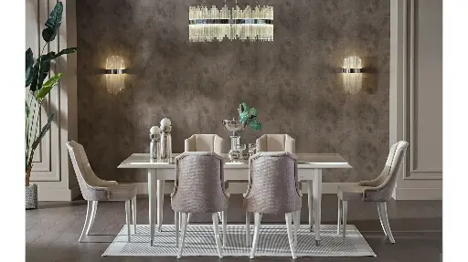 [22GTA3155ZEZE] PN GRAVITA ACL YEMEK MASASI/PRADA GRI