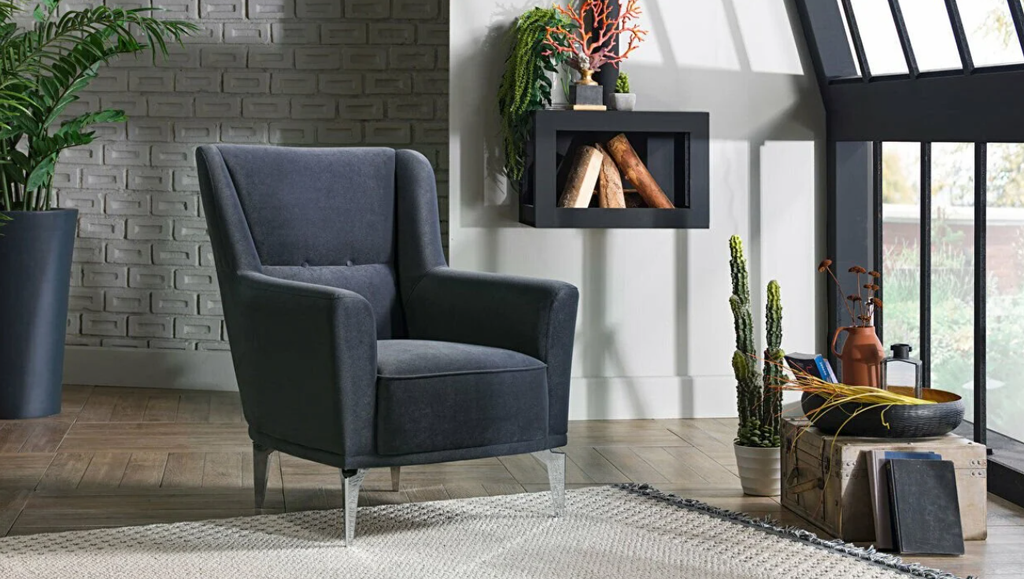 B2 LORETTO BERJER-0CUD-OPAK ANTRASIT K/AACR-KROM AYAK/