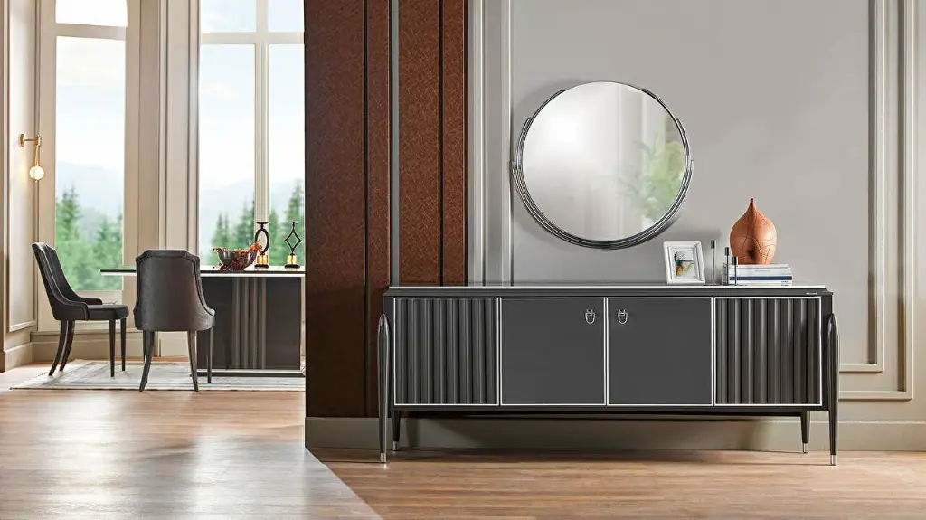 [22GTA2425ZEZE] PN GRAVITA  KONSOL AYNASI/PRADA GRI